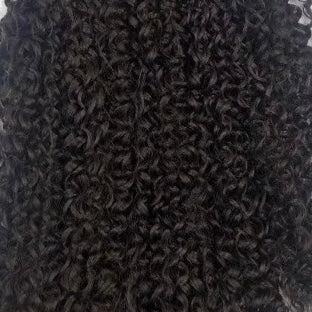 Modelo França - Rabo de cavalo Cacheado